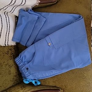 Figs yellow label Ceil Blue Medium Tall Pant